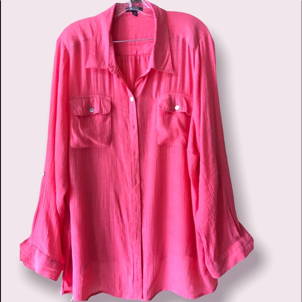 Elements plus size blouse. Good condition size 3x